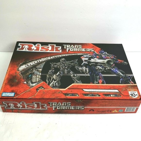 Risk Transformers Game Cybertron Battle Edition 2007 Trans Formers Hasbro - Picture 1 of 10